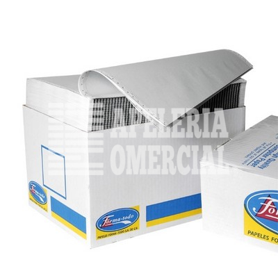 PAPEL P/COMPUT. 9 1/2 X 11 DE 2 T. C/1500 J